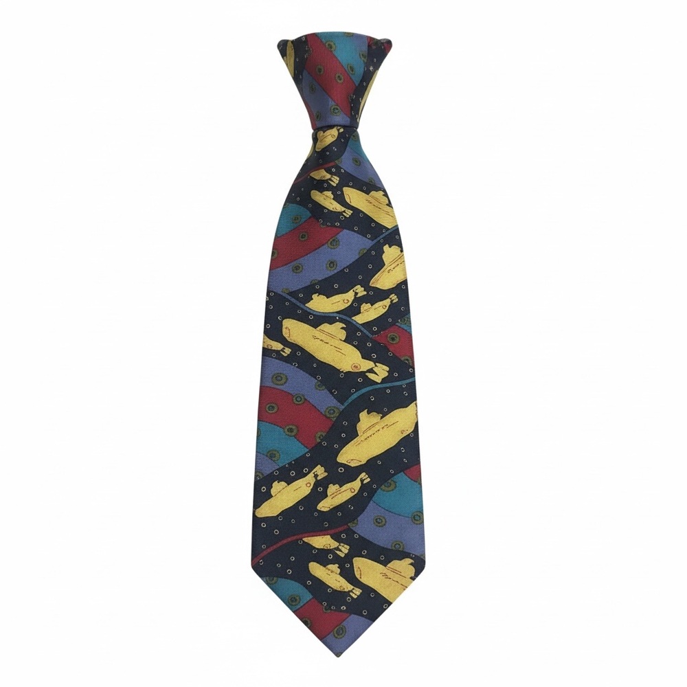 The Beatles Yellow Submarine pop art necktie